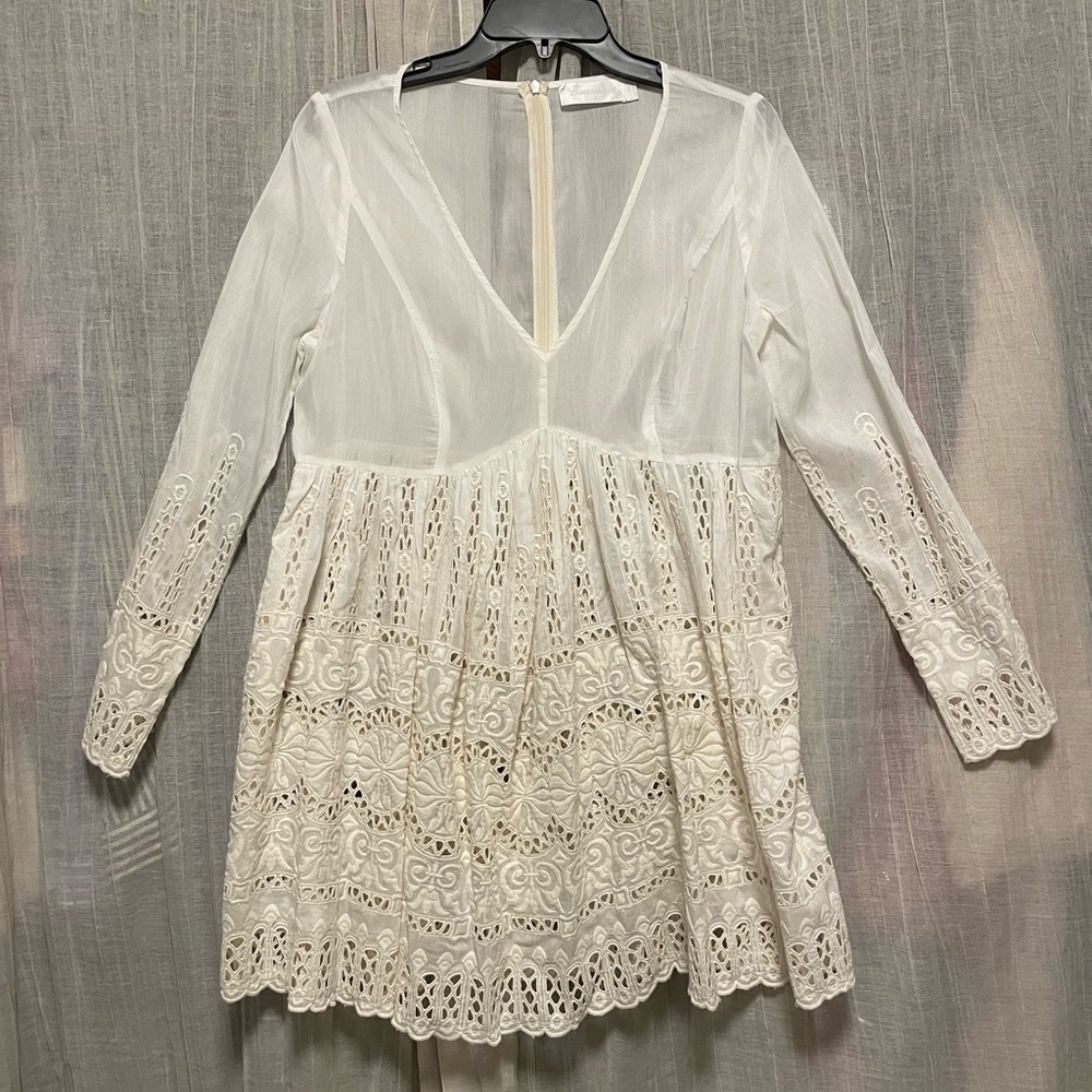 Zimmermann mini-dress/coverup